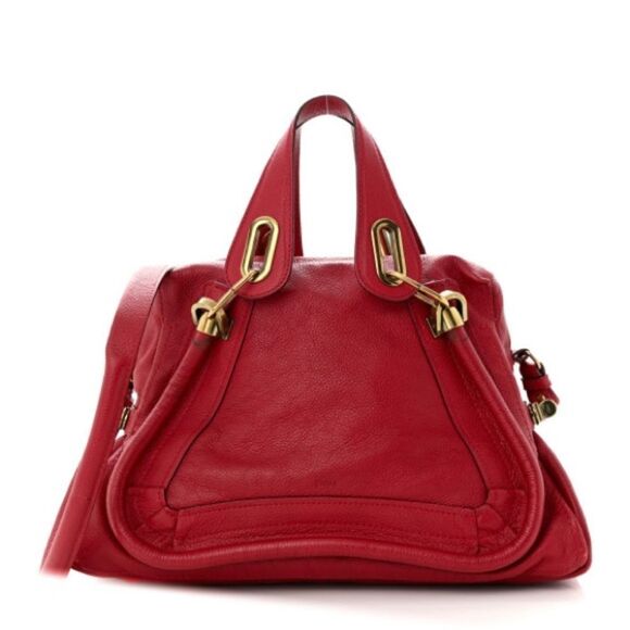 Chloe Calfskin Medium Paraty Acerola Bag - Picture 3 of 11